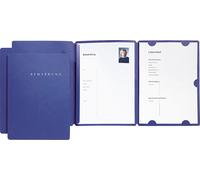 PAGNA Dossier de candidature "Select" DIN A4 en carton bleu