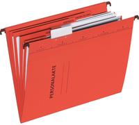 PAGNA Dossier personnel en carton 5 compartiments rouge