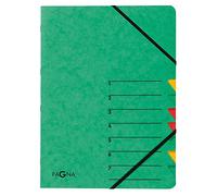 Pagna trieur easy a4 carton 7 compartiments vert 24061-03 G