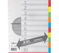PAGNA Intercalaire A4 XXL 10 pcs. 5 couleurs 25 pcs