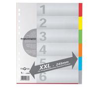 PAGNA Intercalaire en carton DIN A4 6 pièces extra-large