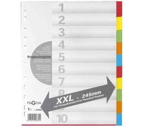Pagna Intercalaire En Carton, Format A4, 10 Positions, Extra