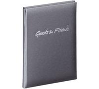 PAGNA Livre d'or 'Guests & Friends', anthracite, 144 pages
