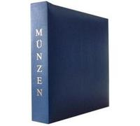Pagna m?nzalbum, 4-ring-mechanik, blau 30220-06 G