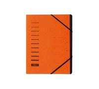 Pagna Office Trieur 7 Compartiments 7 Positions A4 À Onglets Orange