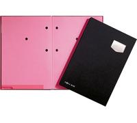 PAGNA Porte-signature "DE LUXE" DIN A4 10 compartiments noir