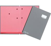 PAGNA Porte-signature "DE LUXE" DIN A4 20 compartiments gris