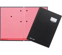 PAGNA Porte-signature "DE LUXE" DIN A4 20 compartiments noir