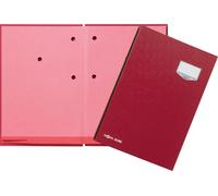 PAGNA Porte-signature "DE LUXE" DIN A4 20 compartiments rouge