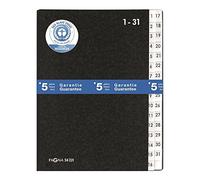 Pagna Pultordner Classic (Chemise de bureau, 32 compartiments, 1-31) noir (3, Chemise de bureau, 32 compartiments, 1-31)