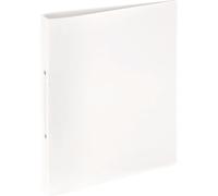 PAGNA Ringbuch A4 25mm PP 2-Ring-Mechanik weiß