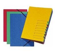 PAGNA trieur 'EASY', A4, carton, 7 compartiments, orange G