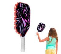 Pagnière De Pickleball Glow - Racket Sportif Illuminé, Pagaie En Nid D'abeille À LED | Équipement De Jeu De Nuit En Fibre De Verre, Pagaie De Pickleball De Poignée Confortable Antidérapante Pour Les M