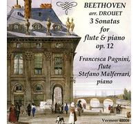 PAGNINI FRANCESCA (flauto) - 3 Sonatas for Flûte & Piano OP 12