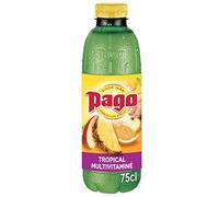 PAGO - Cocktail Multivitamine 75Cl - Lot De 4 - Livraison Gratuite