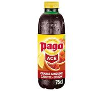 PAGO - Jus Ace Rouge, Boisson de Fruits 75cl - Lot De 4