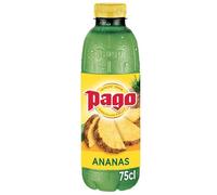 PAGO - Jus d'Ananas Authentique et Savoureux, Bouteille 75cl