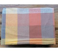 PAGO POCO Parure de lit simple en flanelle Motif géométrique Couleur : gris drap plat 150 x 280 cm + 1 dessous avec angle 90 x 200 + 25 cm + 1 taie d'oreiller 52 x 82 + 13 cm.