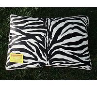 PAGO POCO Taie d'oreiller ou coussin d'ameublement, motif zébré en velours, 100 % fabriqué en Italie, nouveauté 2022 !!!! (40 x 60)