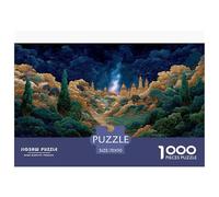 Pagode Orientale Puzzles 1000 Pièces Jeu De Défi Jouet Adultes Et Plus De 12 Ans Art Puzzle Plaisir De Famille Défi ÉduChatif Détente Cadeau Décoration Maison 70x50cm/1000pcs
