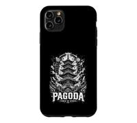 Pagode Tour des Esprits Temple Mystique Japonais Coque pour iPhone 11 Pro Max