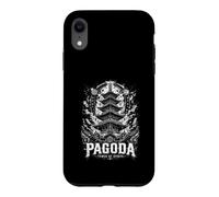 Pagode Tour des Esprits Temple Mystique Japonais Coque pour iPhone XR
