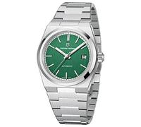 PAGRNE DESIGN Pagani Design Montre pour Homme Mouvement Japonais NH35 Automatique Plongée mécanique Sport étanche Verre Saphir Acier Inoxydable, Noir, Bracelet