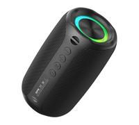 PAGUON Yoidesu Haut-Parleur Bluetooth Portable, Haut-Parleur sans Fil à Gamme complète de 8 W avec lumières RVB, Son Surround 360, pour Les Voyages en Plein air à la Maison (Camouflage)