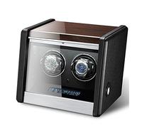 PAHION Boîte Remontoir Automatique pour Montres Coffret De Rangement pour Montres De Luxe avec Moteur Silencieux 4 Modes De Rotation Remontoir pour Montres-Bracelets avec Écran LCD Et Télécommande