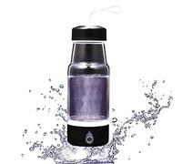 PAHION Bouteille d'eau Hydrogène Portable Coupe D'énergie Alcaline Hydrogène Ioniseur De Générateur d'eau D'hydrogène Technologie PEM 3 Min Font Teneur en Hydrogène Jusqu'à 1200-1500 PPB 420ml