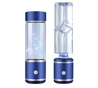 PAHION Bouteille Génératrice D’Eau Hydrogène Portable Et Gobelet D’Eau Riche en Hydrogène, Technologie SPE en 3 Minutes Jusqu’à 1000-1600PPB, 300ML pour Usage Quotidien Et Voyage