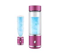 PAHION Bouteille Génératrice D’Eau Hydrogène Portable Et Gobelet D’Eau Riche en Hydrogène, Technologie SPE en 3 Minutes Jusqu’à 1000-1600PPB, 300ML pour Usage Quotidien Et Voyage