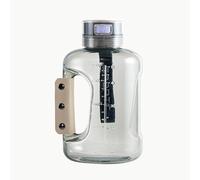PAHION Gourde Riche en Hydrogène 1,5L Portable, Générateur Ioniseur À Membrane Microporeuse, Modes 6/12/18min Jusqu’à 2400PPB, Améliore L’Eau Alcaline pour La Maison, La Salle De Sport Et Les Voyages