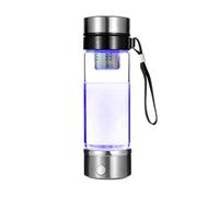 PAHION Gourde Riche en Hydrogène 350ML Portable, Générateur Ioniseur avec Membrane SPE, Électrolyse 3min 700~900PPB, Améliore Efficacement La Qualité De L’Eau Alcaline pour Maison, Bureau Et Voyages