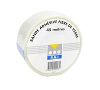 PAI Bande à joint placo adhésive en fibre de verre 150ml x 48mm - Accessoires isolation : plafond et cloison