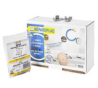 PAI Griffe de réparation pour plaque de plâtre REPAREPLAC - acier galvanisé ep 0,75mm - Sachet de 28 Long 18,5mm - Accessoires isolation : plafond et cloison
