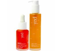 Pai Skincare Rosehip Bioregenerate Oil 30ml and Light Work Rosehip Cleansing Oil 100ml Duo