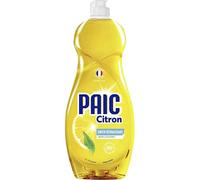 PAIC - Liquide Vaisselle Eclat Citron - Super Dégraissant - Nettoie - Dégraisse - Elimine les mauvaises odeurs - 750 ml