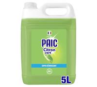 Paic, Liquide Vaisselle Main, Éclat Citron Vert Concentré, Bidon 5 L