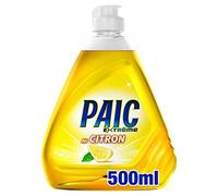PAIC - Liquide Vaisselle Paic Extrême Citron - Pour une Vaisselle Propre et Brillante - Élimine les Graisses les Plus Tenaces - Quelques Gouttes Suffisent - Flacon 500 ml