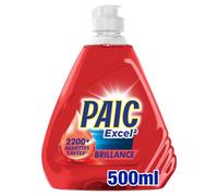 PAIC - Liquide Vaisselle Ultra Efficace pour une Brillance Intense, Nettoyage Facile (500 mL) - Le lot de 4