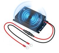 Paicreate Anti Rongeur Voiture Ultrason Anti Fouine Voiture Anti-Martre 12V DC pour Moteur Repulsif Rongeur pour Connexion Directe Batterie, Ultrason Fouine avec Câble Extension 50cm