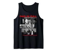 Paid in Full Black and White Stacked Photos Y2K Movie Débardeur