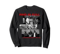Paid in Full Black and White Stacked Photos Y2K Movie Sweatshirt