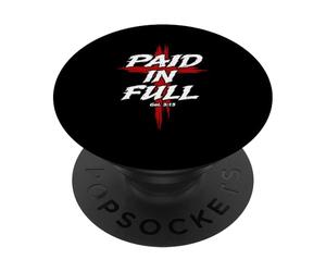 Paid in Full Galates 2:20 Christian Cross Religion Prayer PopSockets PopGrip Adhésif