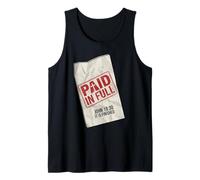 Paid in Full John 19:30 Christian - Timbre reçu Croix Débardeur