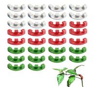 Paidaxin 30pcs Plante Bender Branche De Fixation Clip Branches d'entraînement à Faible Stress pour Cintreuses Outil Pliage Pince 90 Degrés adapté aux Fleurs Légumes Arbres Fruitiers