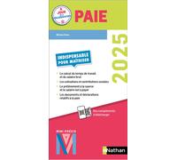 Paie 2025 - Mini-Précis - Michel Fiore - Nathan - broché - Guide