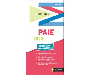 Paie - Mini-Précis 2023 - Michel Fiore - Nathan - broché - Etude