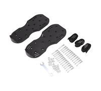 Paiement Aerator Chaussures Jardin Scarificateur Soil Aération Chaussures Spille Universal Taille Souffilles réglables pour la pelouse Patio Grassland Acier Plastic 677G 29,5 x 13